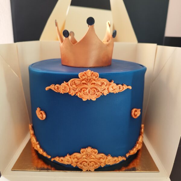 Layer cake royal bapteme